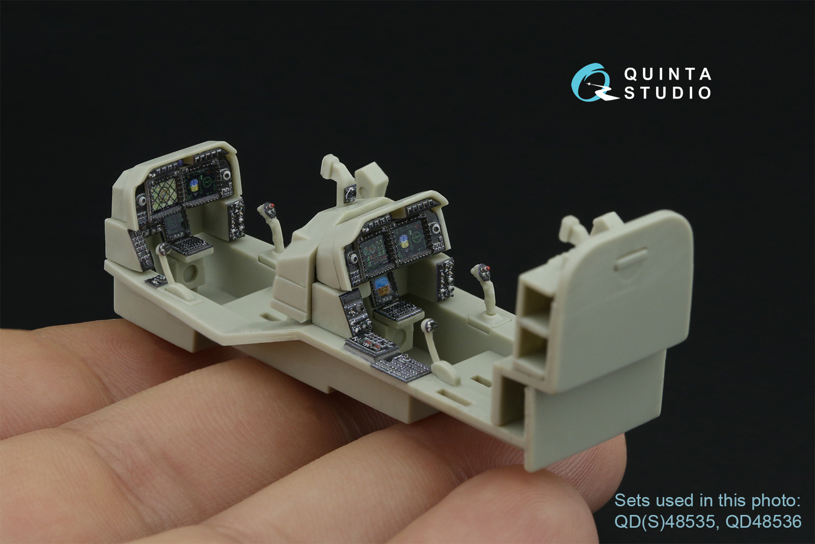 AH-1Z Zulu Cobra/Viper luminous displays for QD+48535/QDS-48535 sets (KittyHawk)