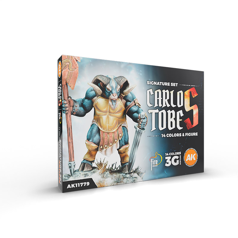 Carlos Tobes - 3Gen Signature Set - 14 Farben + 1 Figur Carlos Tobes - 3Gen Signature Set - 14 Farben + 1 Figur