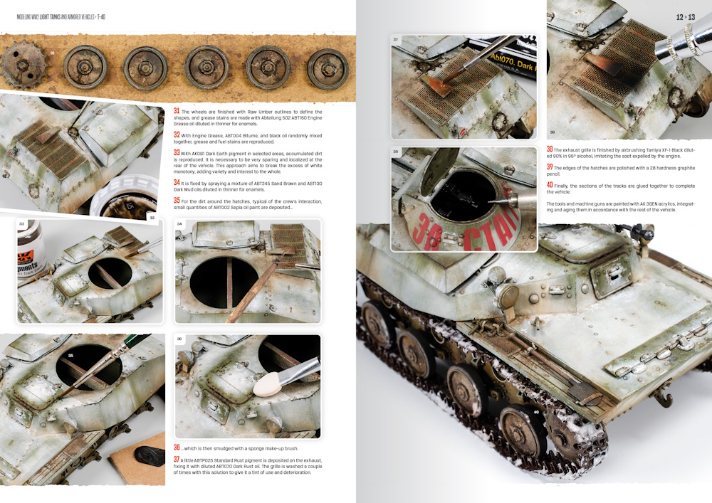 Modeling WW2 Light Tanks And Armored Vehicles