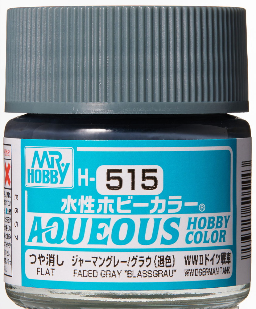 Mr. Aqueous Hobby Color - Faded Grey - H515 - Blassgrau