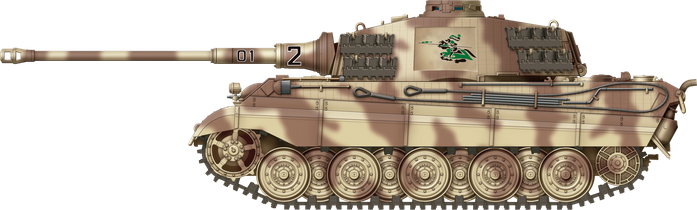 PzKpfwg. VI Ausf.B Tiger II - Sd.Kfz.182 - s.Pz.Abt.505