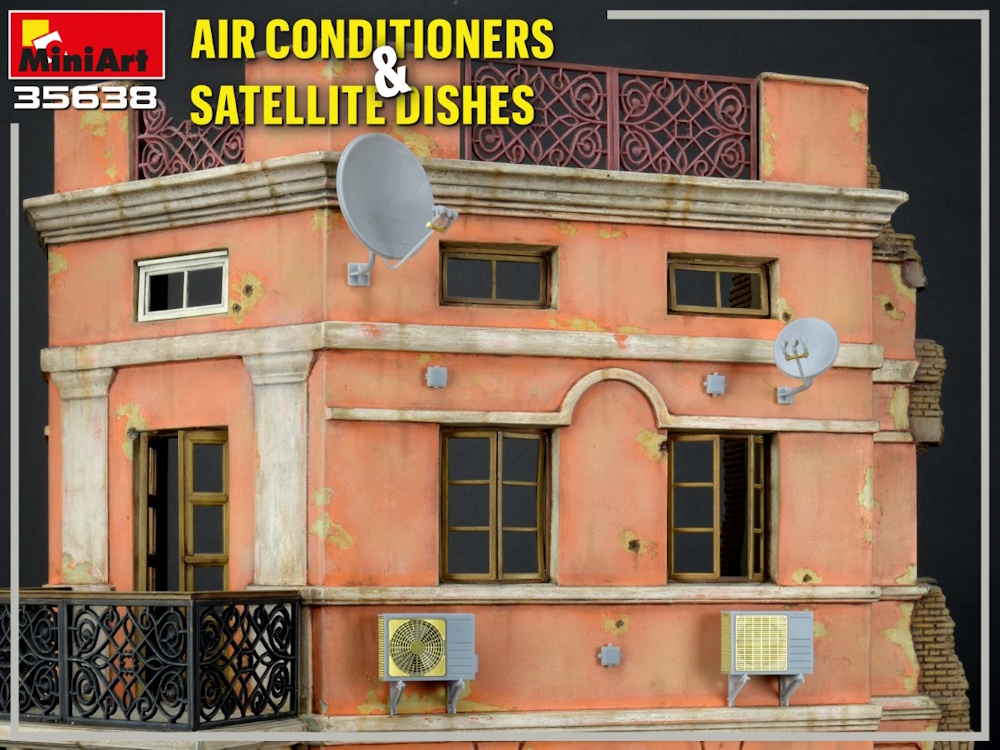 Air Conditioners & Satellite Dishes