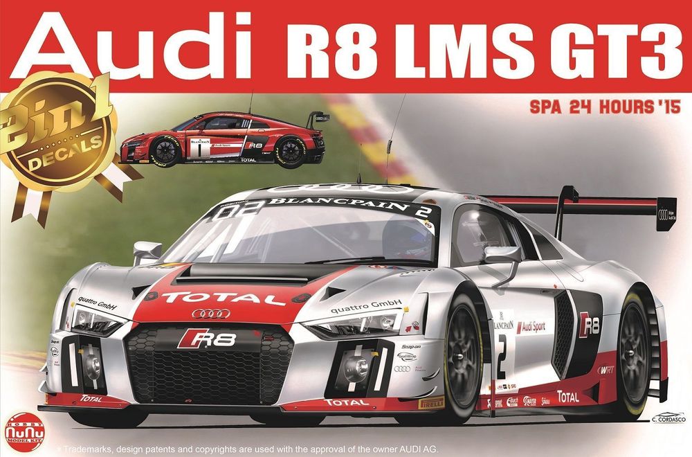 Audi R8 LMS GT3 SPA 24 Hours'15