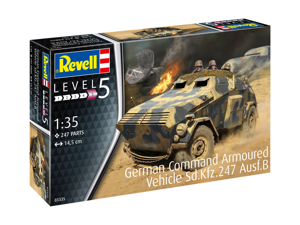 German Command Armoured Vehicle Sd.Kfz.247 Ausf.B