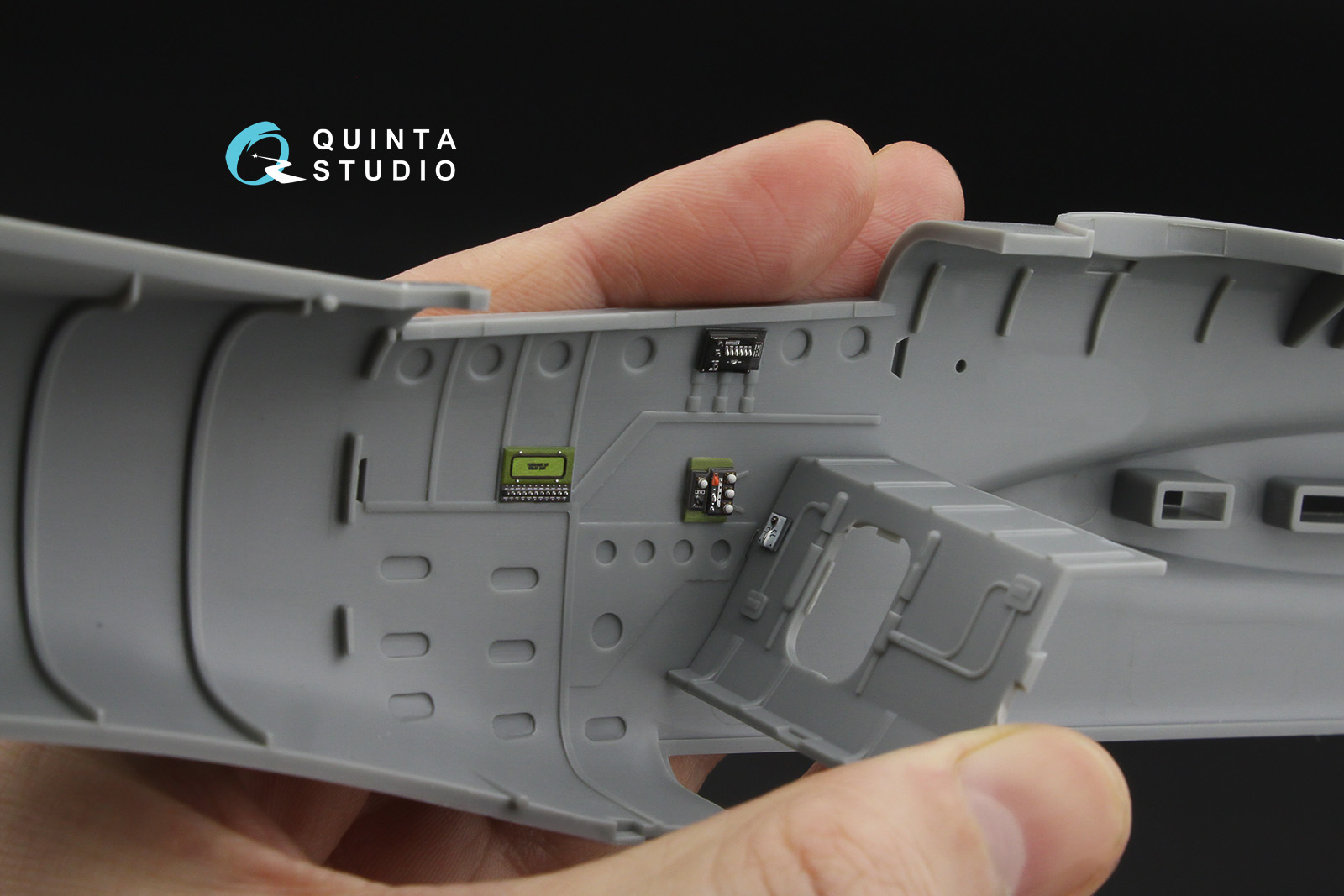 A-26C Invader 3D-Printed & coloured Interior on decal paper (Hobby Boss) (with 3D-printed resin parts)