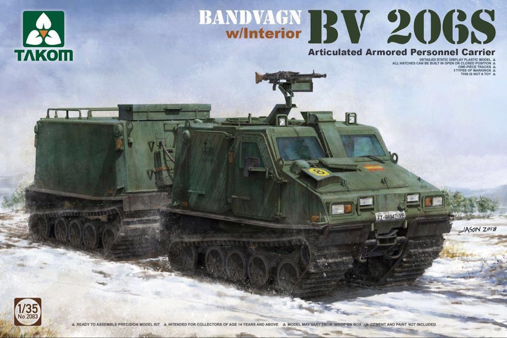 Bandvagn BV 206S w/Interior Bandvagn BV 206S w/Interior