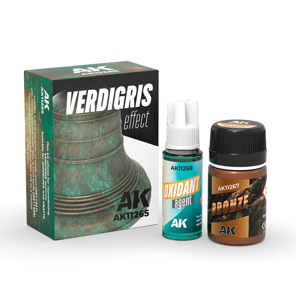 Verdigris Effect Set - Grünspan Effekt Set