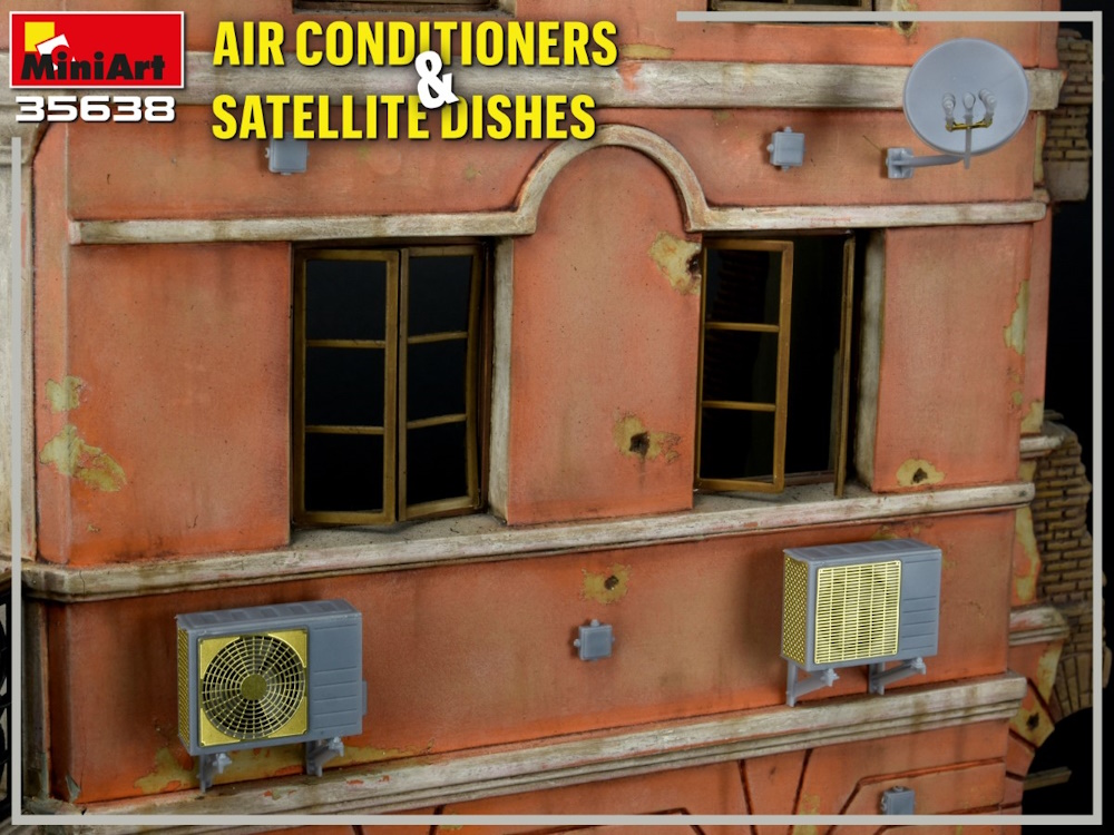 Air Conditioners & Satellite Dishes