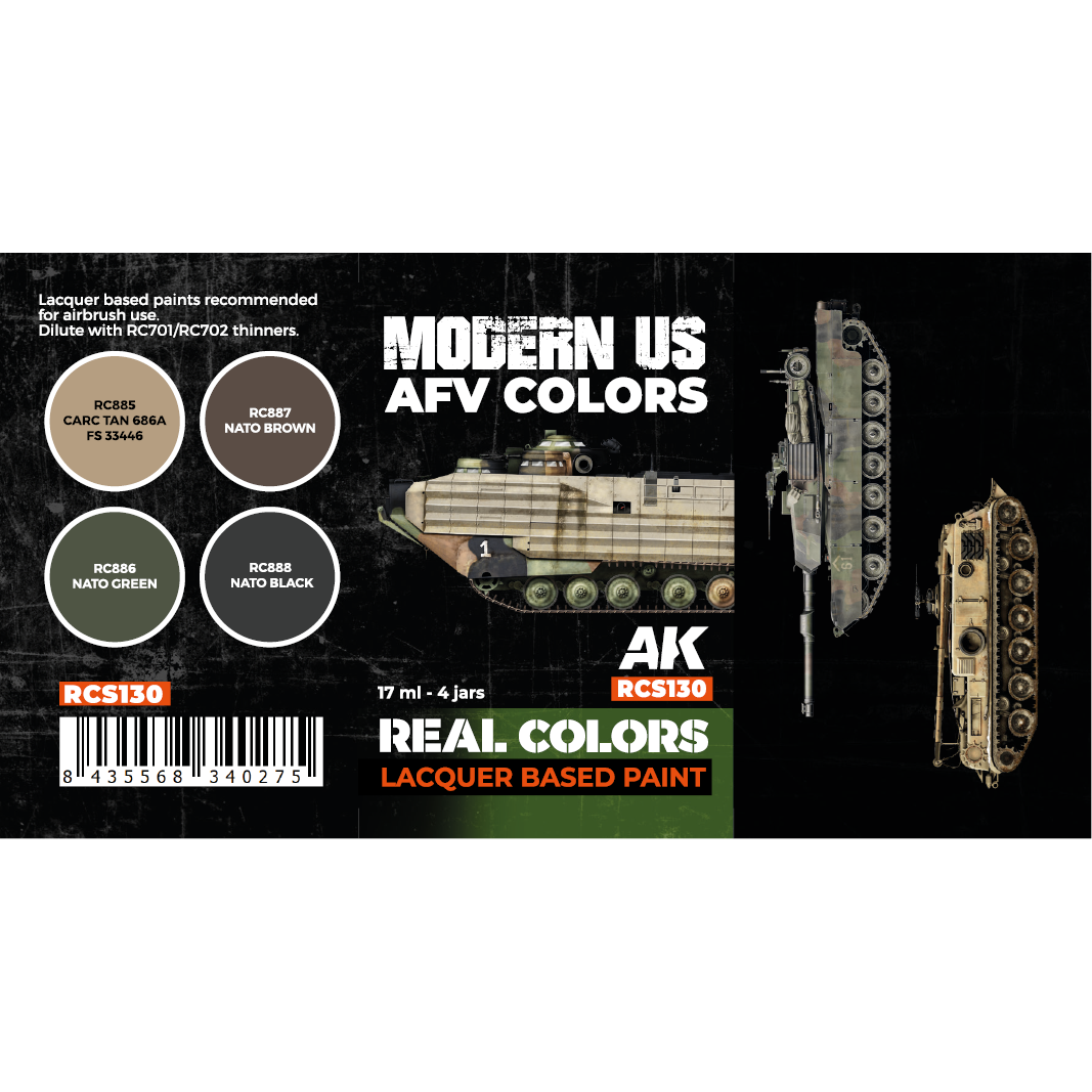 Modern US AFV Colors SET