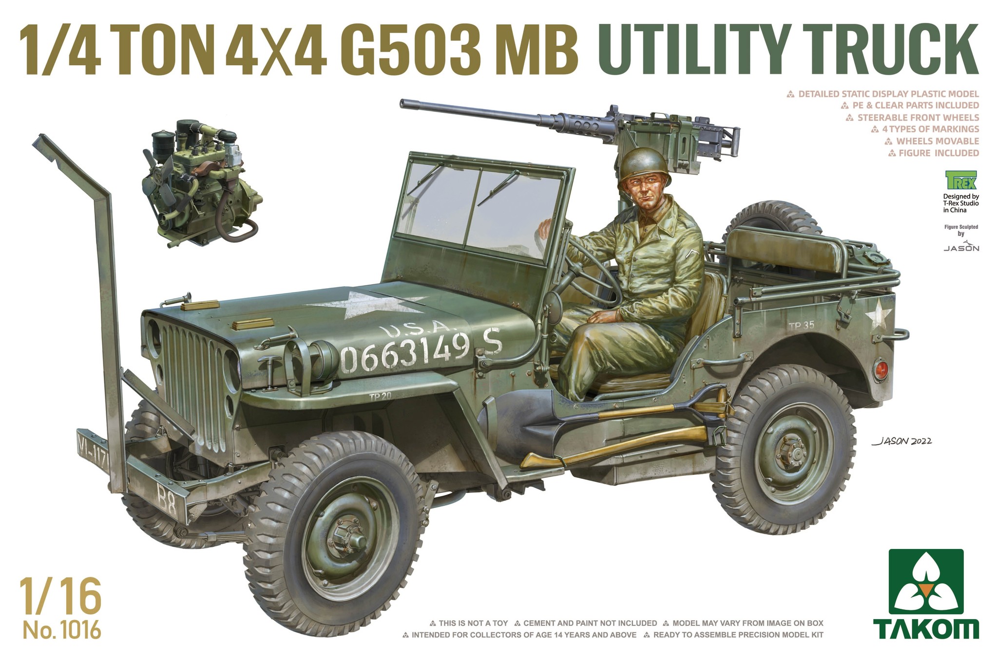 ¼-ton 4×4 G503 MB Utility Truck ¼-ton 4×4 G503 MB Utility Truck