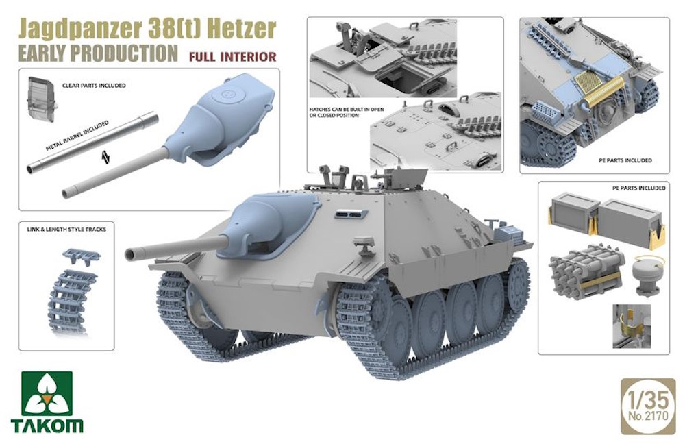 Jagdpanzer 38(t) Hetzer - Early Production - Full Interior