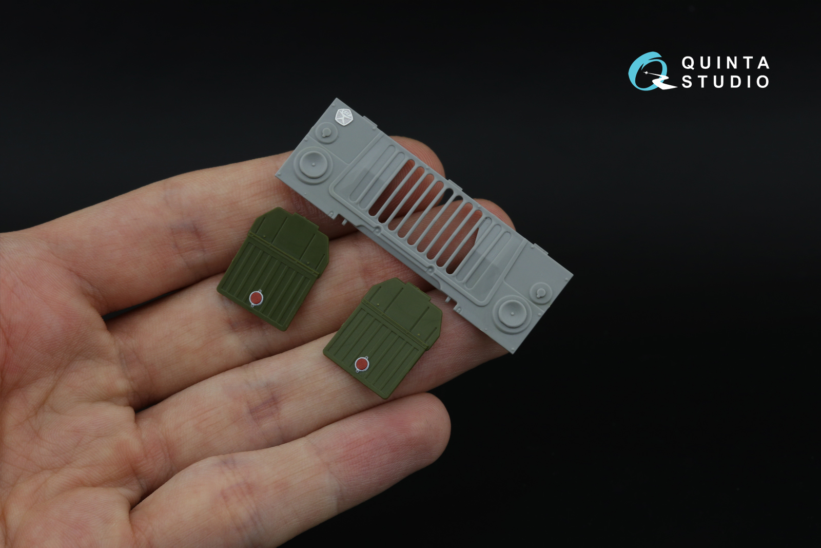 GAZ-66 3D-Printed & coloured Interior on decal paper (Zvezda)