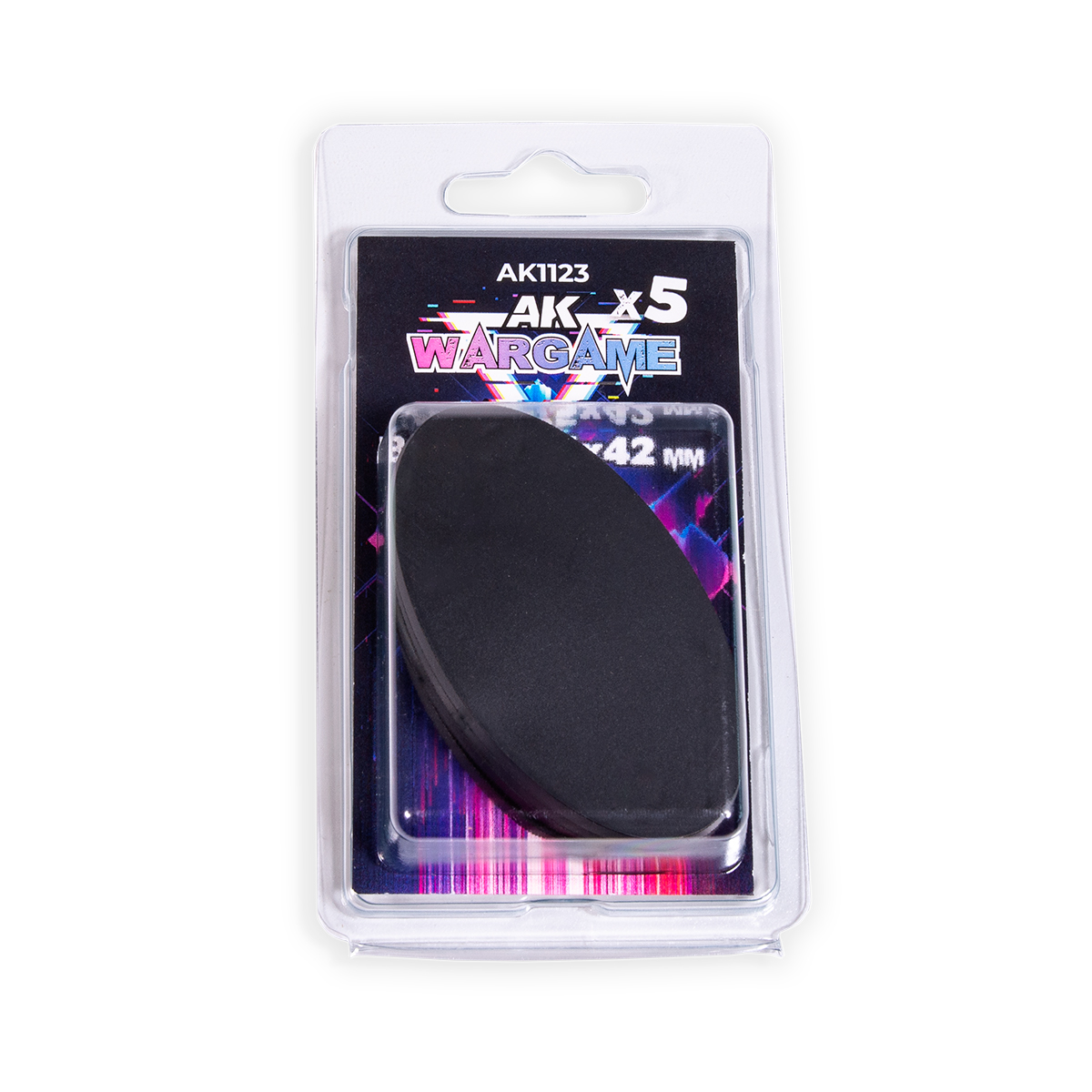 Oval Bases 75x42 mm x 5 Units