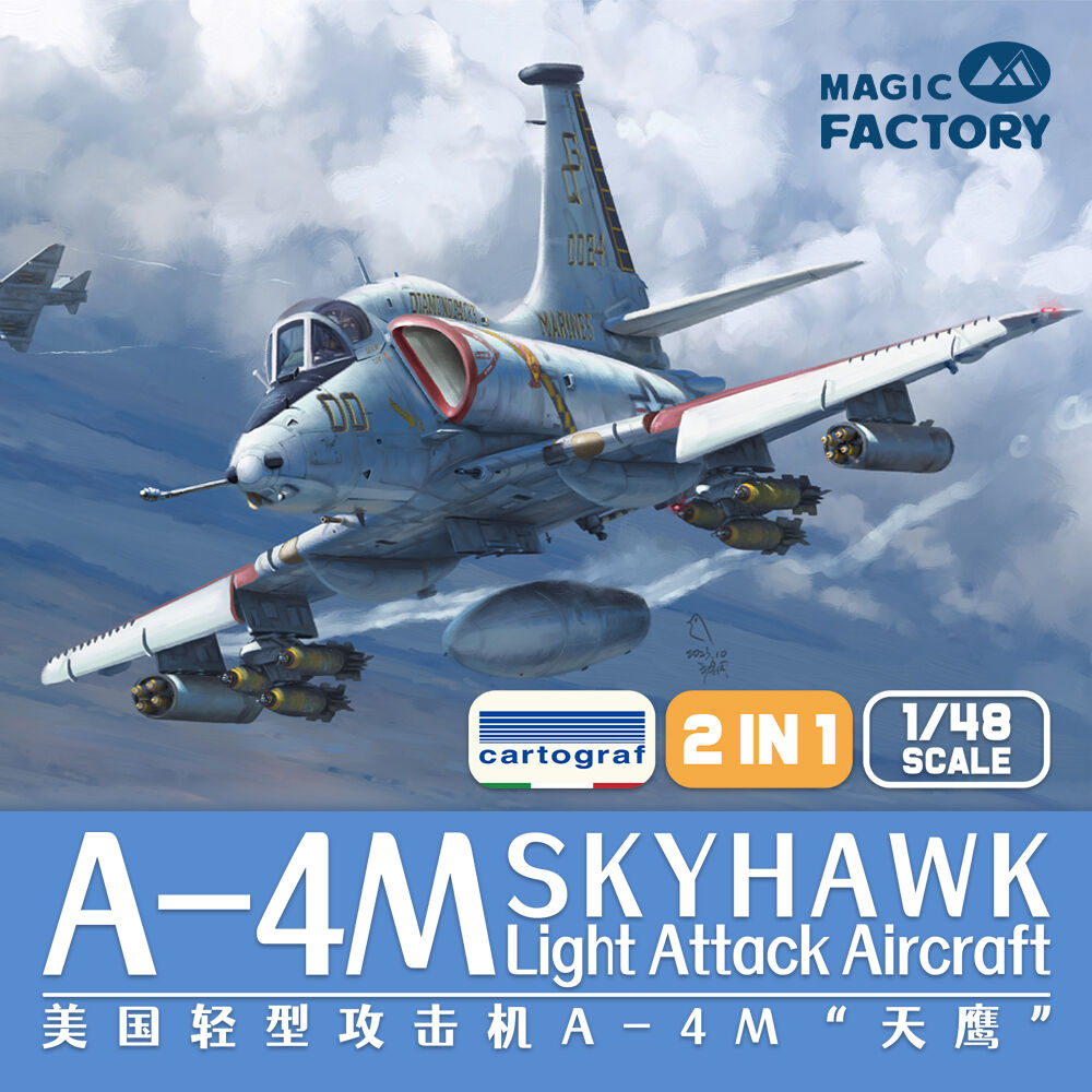 A-4M Skyhawk Light Attack Aircraft (2 in 1)