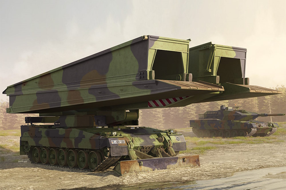 German Iguana PSB-2-28(m) - Brückenlegepanzer German Iguana PSB-2-28(m) - Brückenlegepanzer