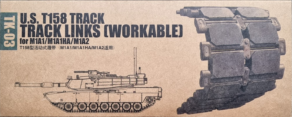 U.S. T158 track (workable) for M1A1/M1A1HA/M1A2