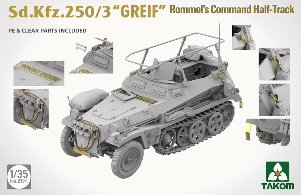 Sd.Kfz.250/3 “GREIF” - Rommel’s Command Half-Track