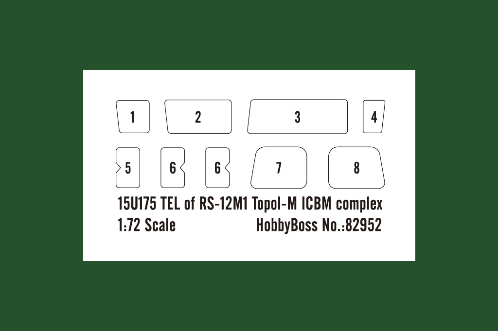 15U175 TEL of RS-12M1 Topol-M ICBM complex 15U175 TEL of RS-12M1 Topol-M ICBM complex