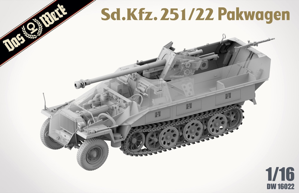 Sd.Kfz.251/22 Ausf.D "Pakwagen" Sd.Kfz.251/22 Ausf.D "Pakwagen"