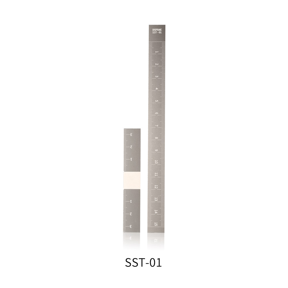 T-Lineal aus Edelstahl - Stainless Steel T Ruler - SST-01