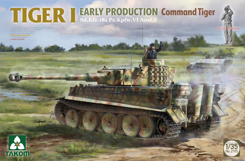 TIGER I Early Prod. - Command Tiger - Pz.Kpfw.VI Ausf. E