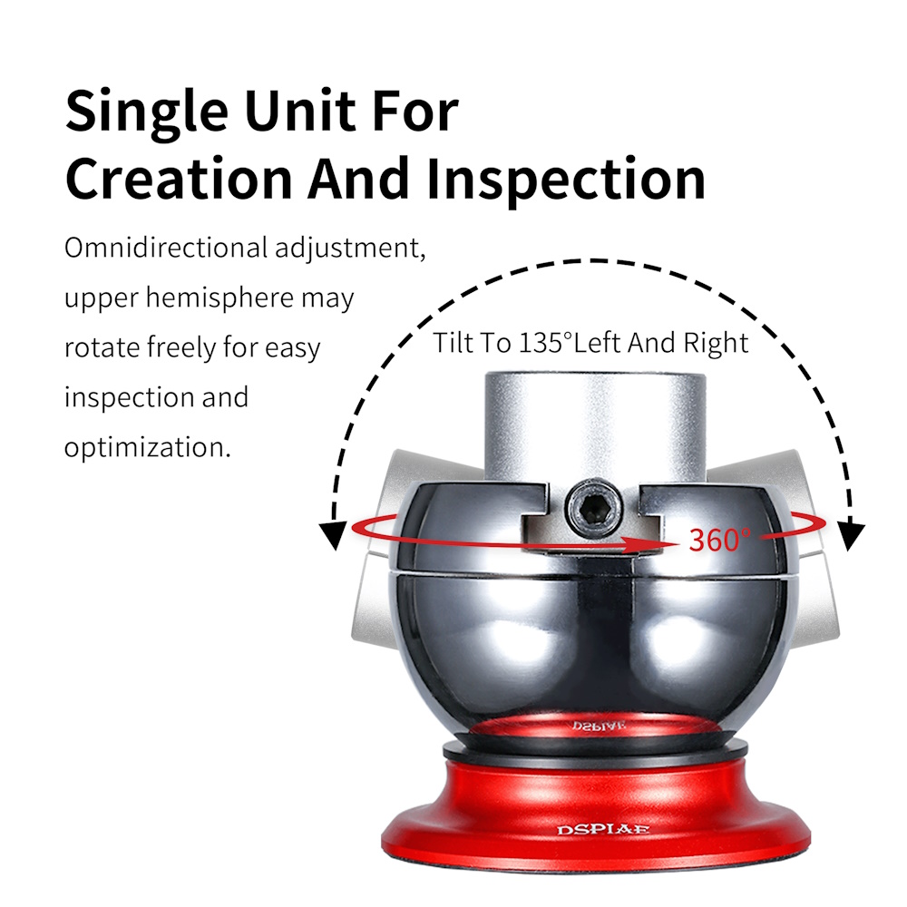 Omnidirektionaler sphärischer Schraubstock - Omnidirectional Spherical Vise - AT-SV