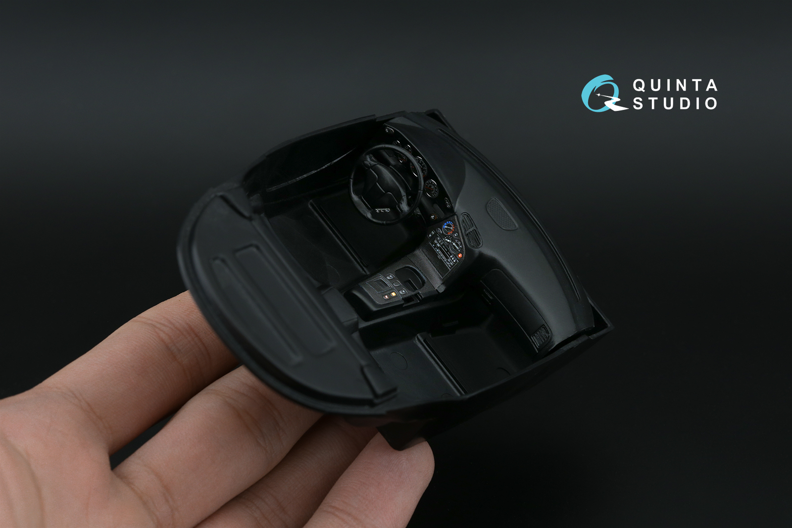Mazda RX-7FD 3D-Printed & coloured Interior on decal paper (Tamiya) (with metal sticker parts)