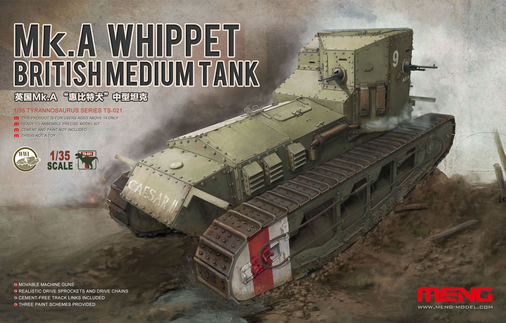 Mk.A Whippet British Medium Tank