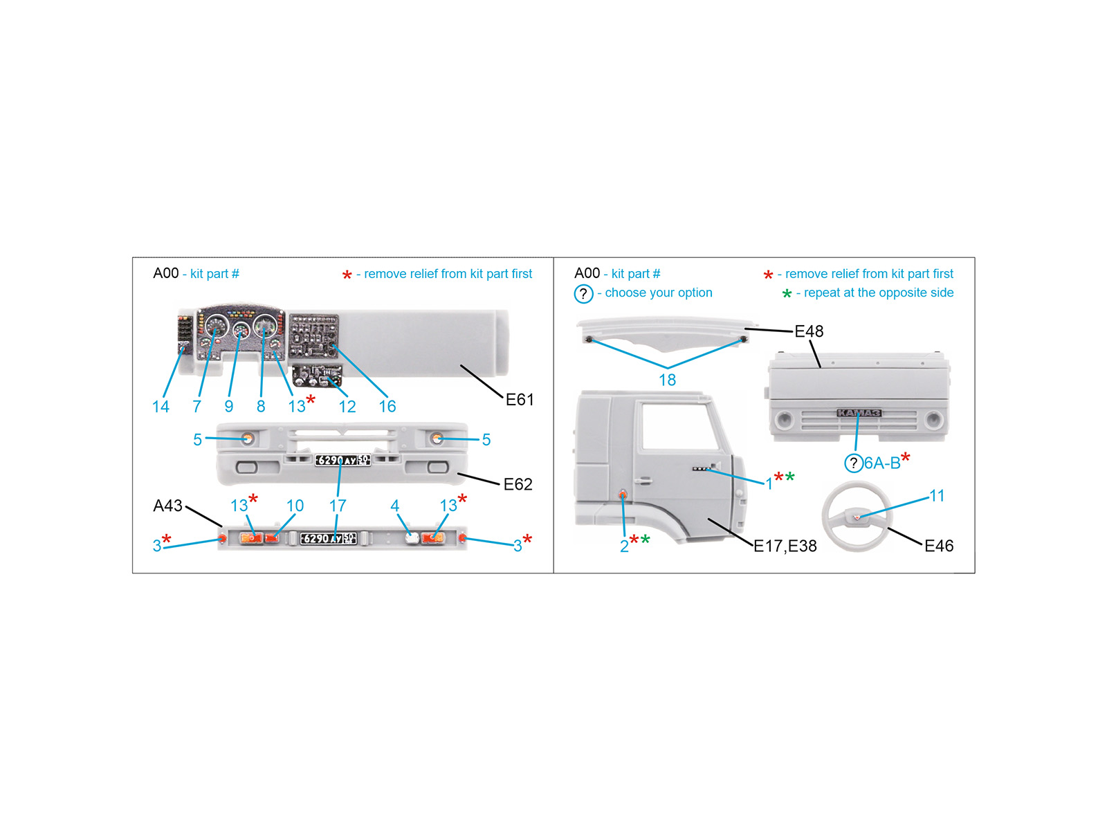 Pantsir-S1 3D-Printed & coloured Interior on decal paper (Zvezda)