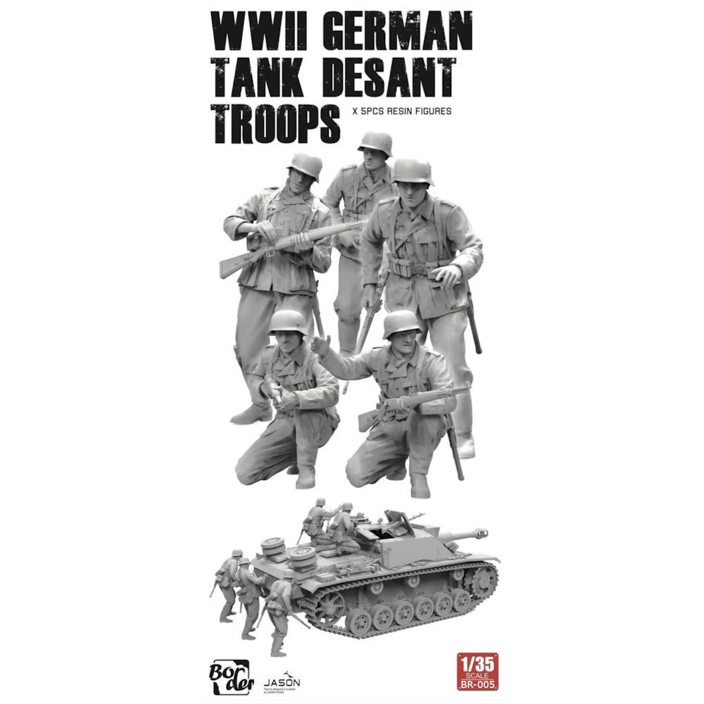 WWII German Tank Desant Troops