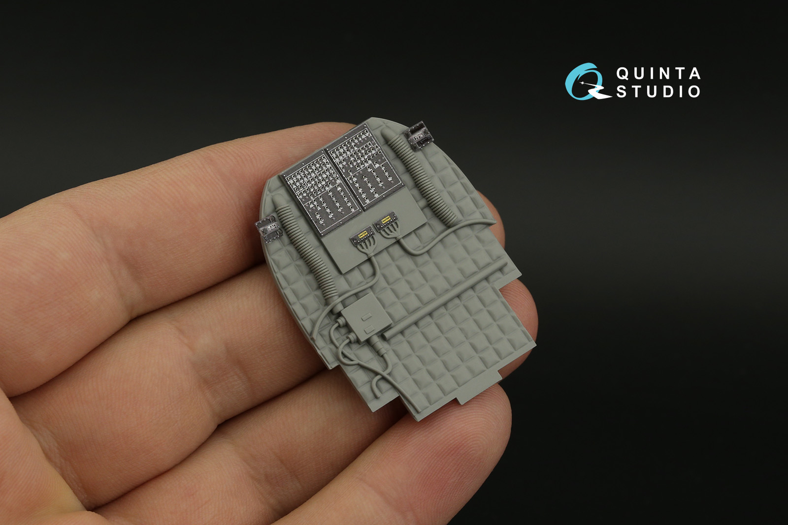 AH-64D 3D-Printed & coloured Interior on decal paper (Takom) (Small version) (with 3D-printed resin parts)