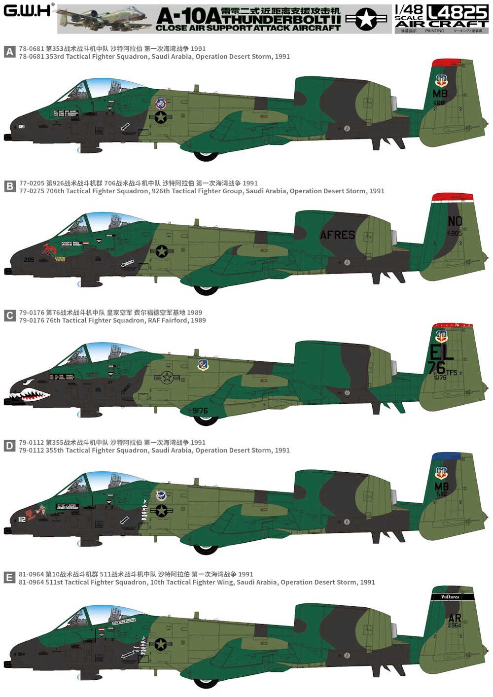 A-10A Thunderbolt II