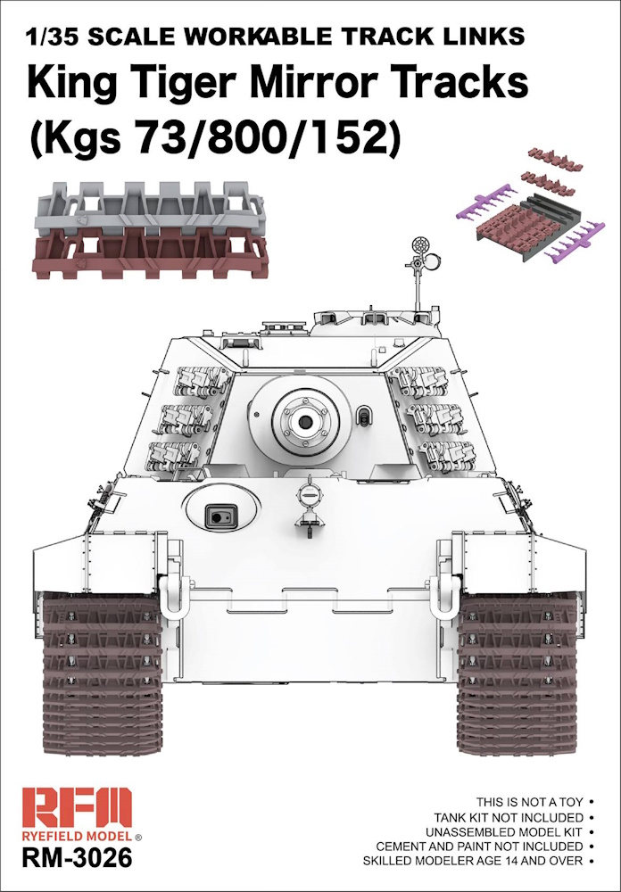 King Tiger Mirror Tracks (Kgs 73/800/152)