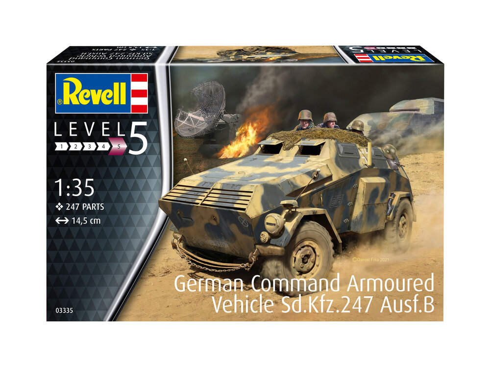German Command Armoured Vehicle Sd.Kfz.247 Ausf.B