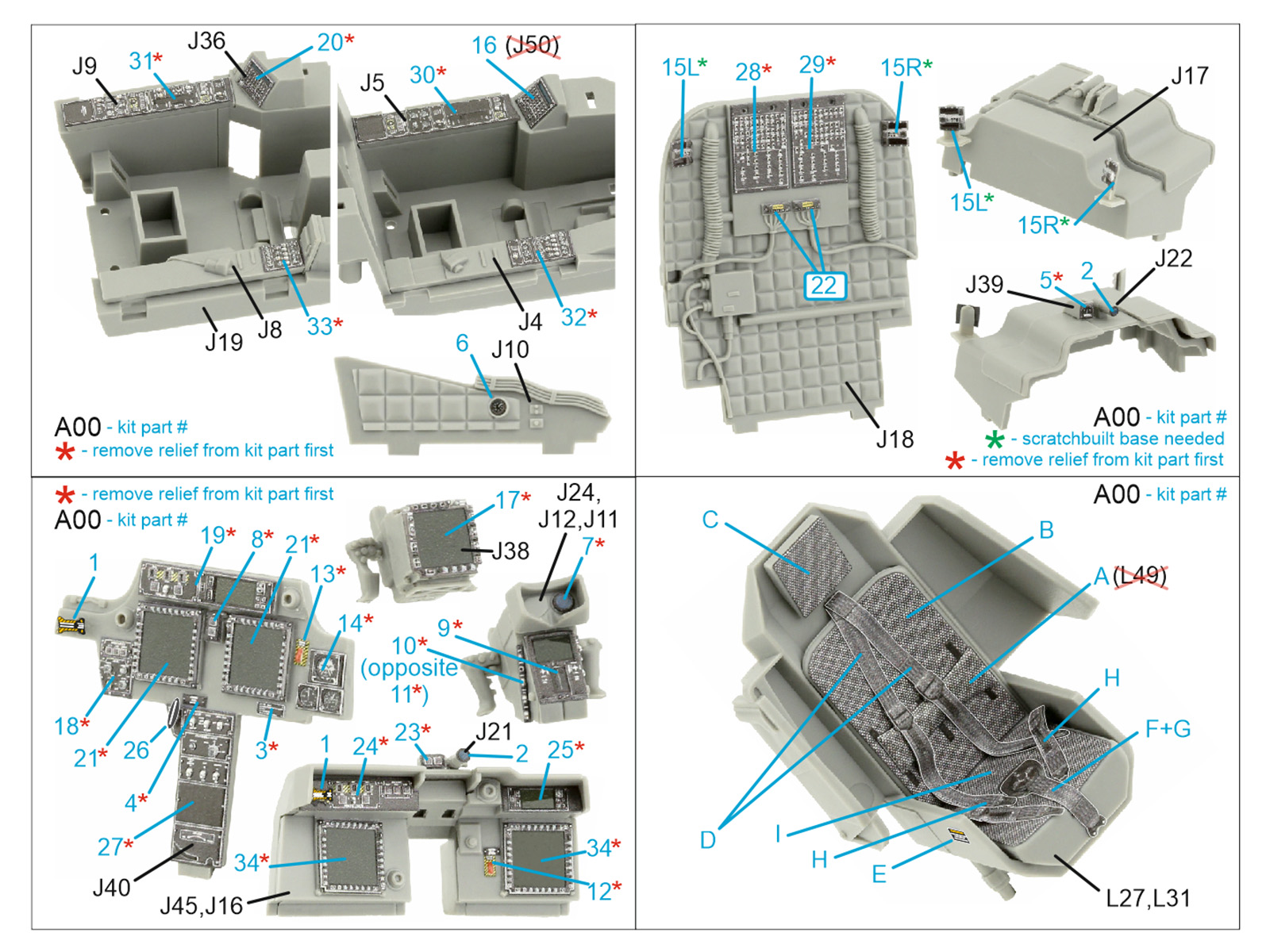 AH-64D/E 3D-Printed & coloured Interior on decal paper (Meng)