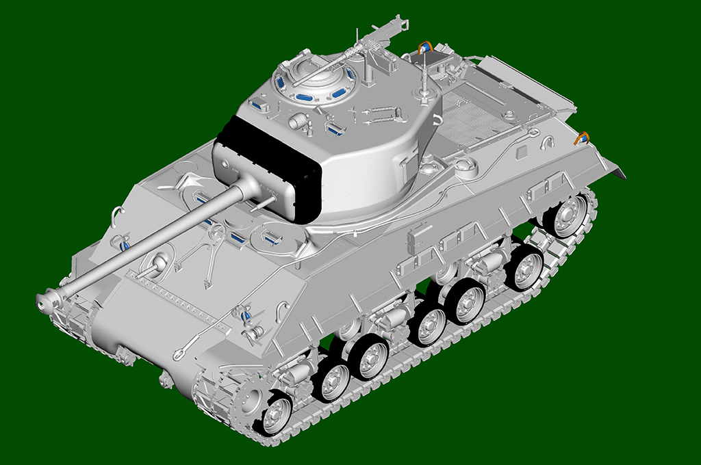 M4A3E8 Medium Tank - Late - Mit "Detail Up" Set
