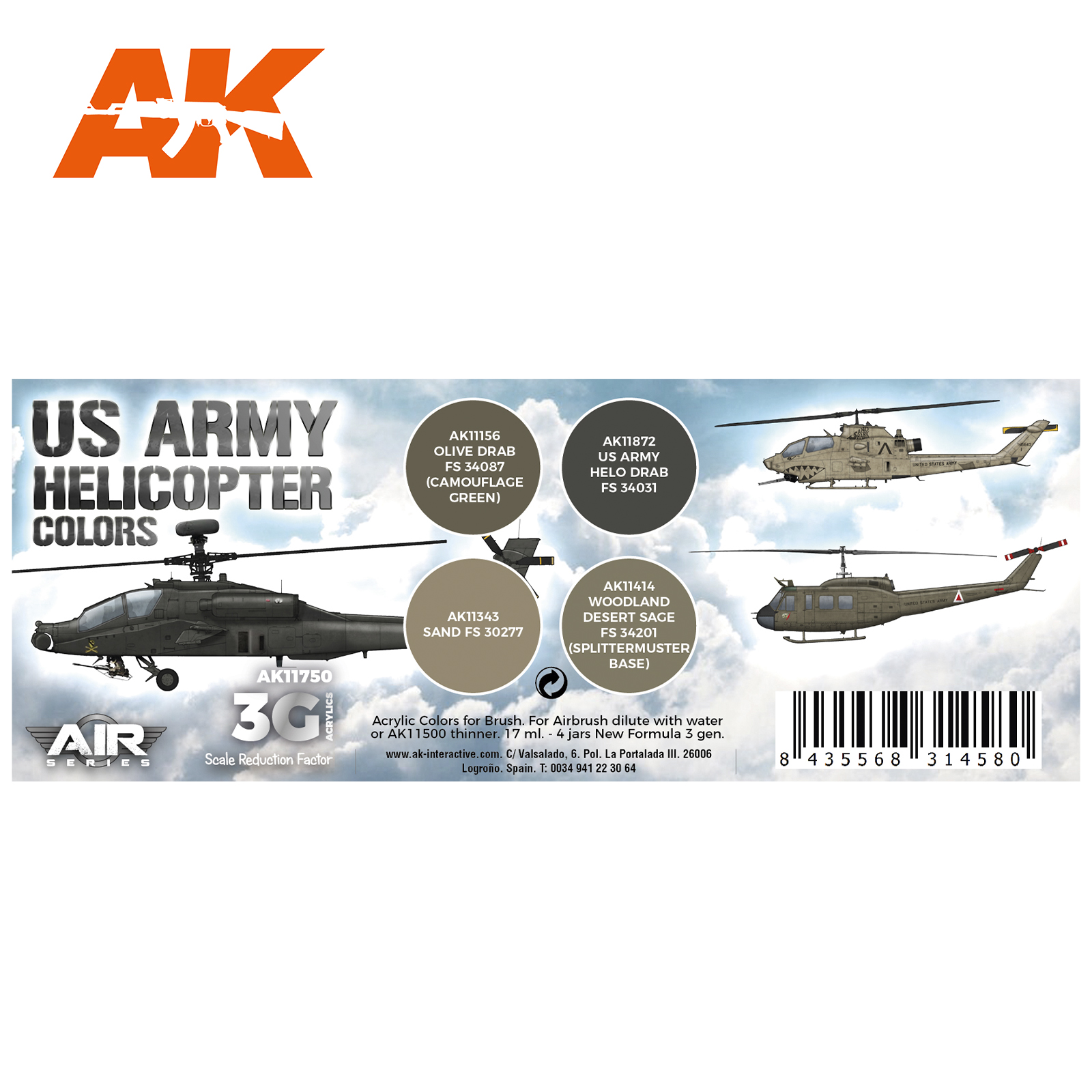 US Army Helicopter Colors