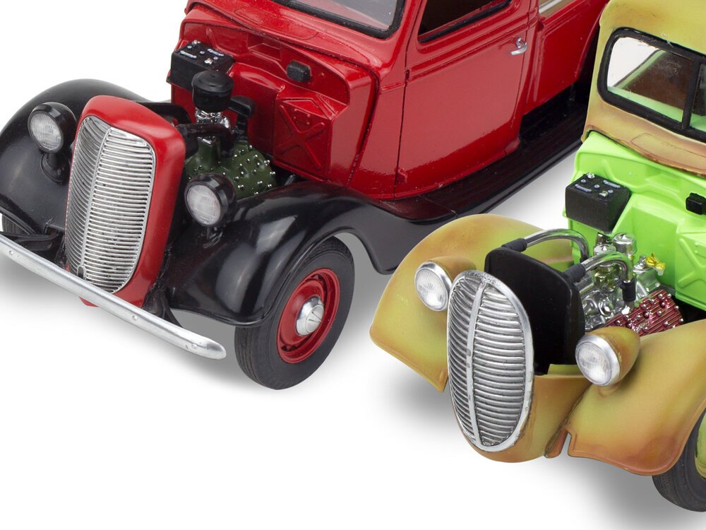 '37 Ford Pickup with Surfboard 2N1