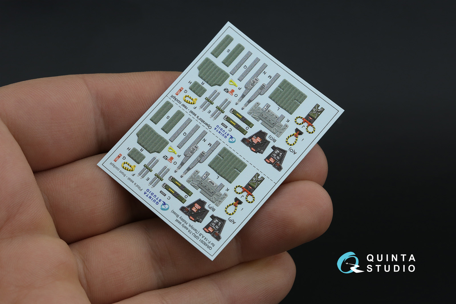 GRU-7A early, 2 ejection seats for F-14 A (Tamiya, Hobby Boss)