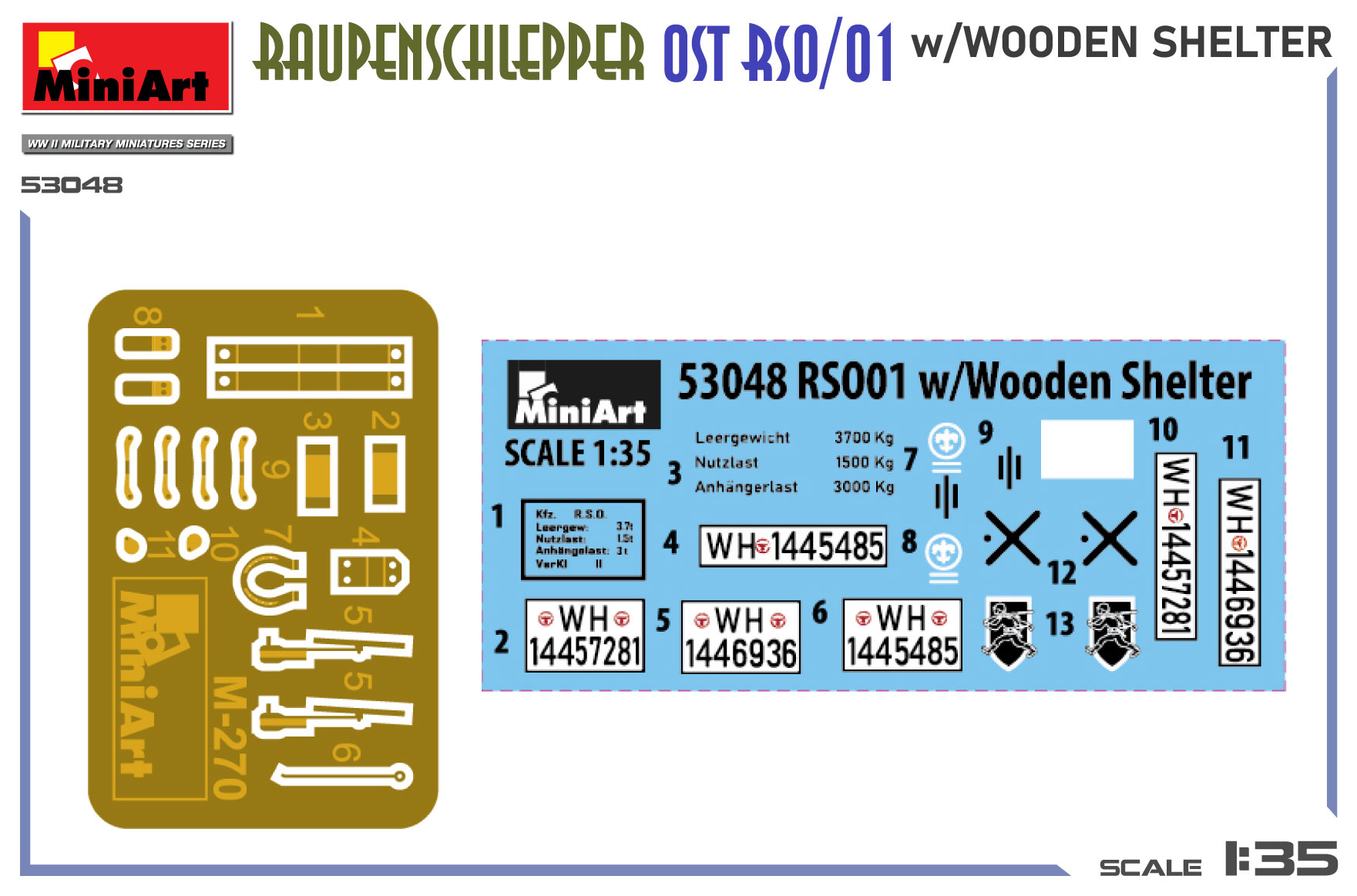 RSO/01 mit Holzunterstand