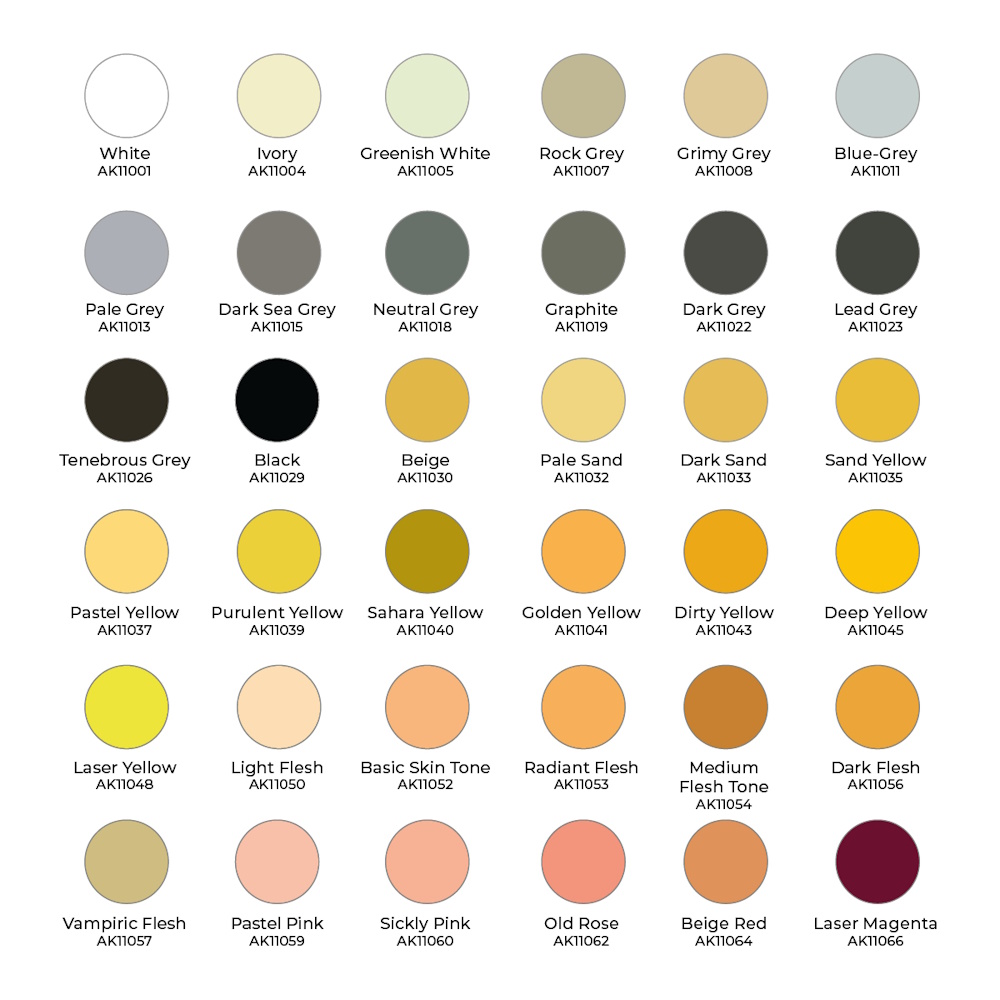 WARGAME PAINT IT ALL BOX x108 WARGAME PAINT IT ALL BOX x108