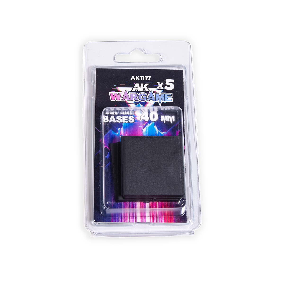 Square Bases 40 mm x 5 Units