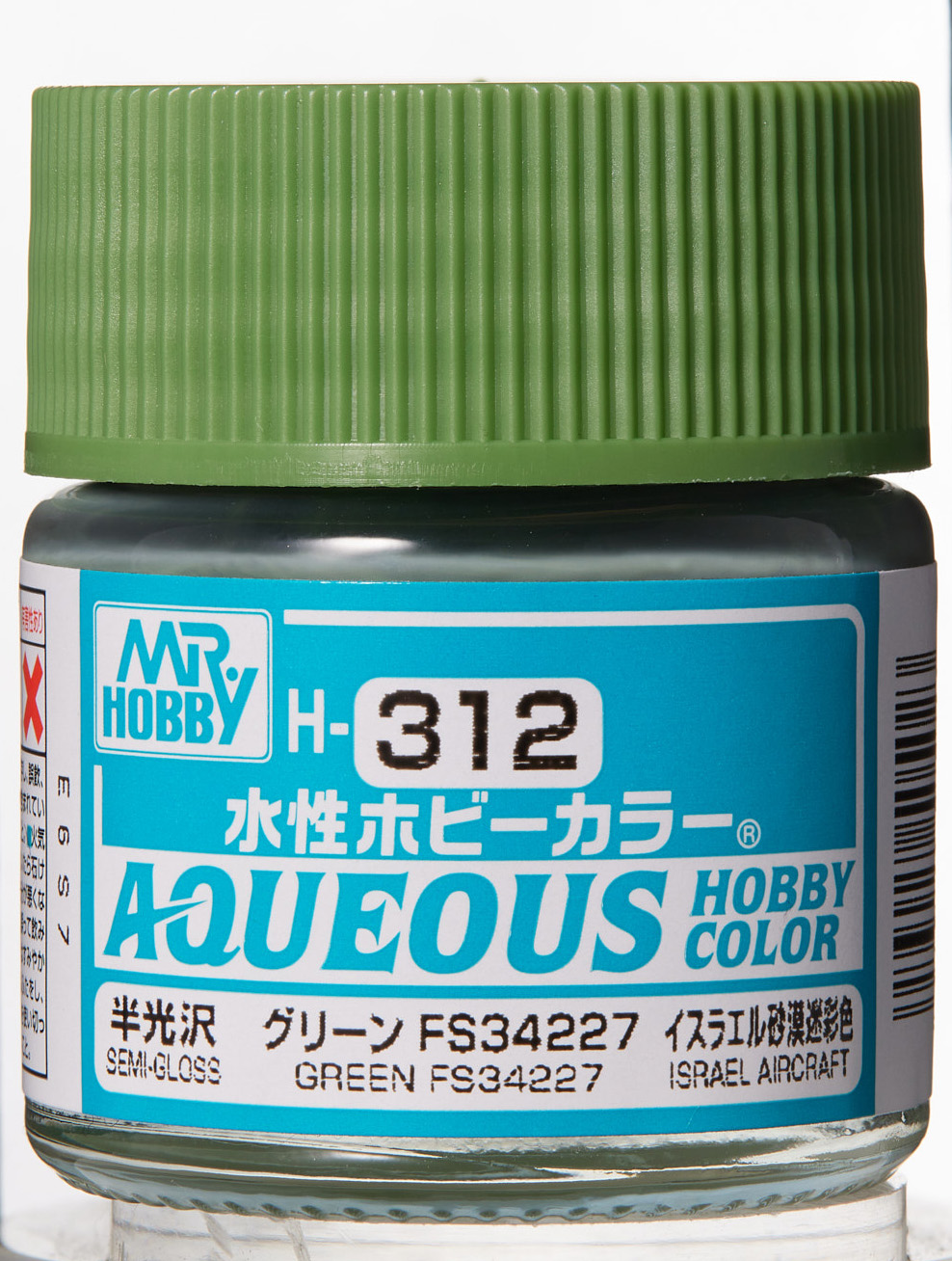 Mr. Aqueous Hobby Color - Green FS34227 - H312 - Grün FS34227