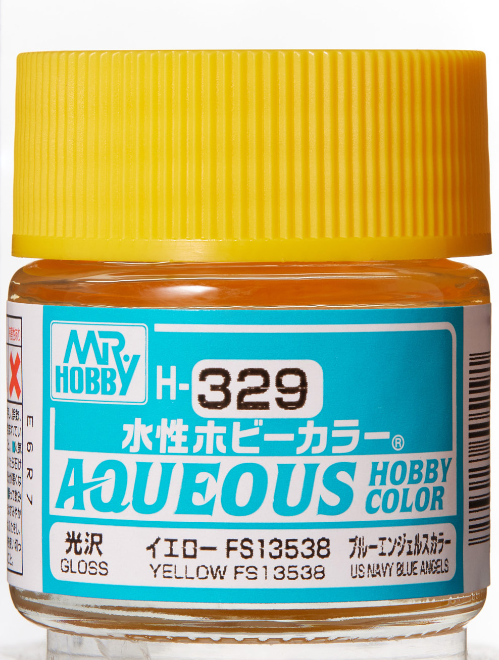 Mr. Aqueous Hobby Color - Yellow FS13538 - H329 - Gelb FS13538
