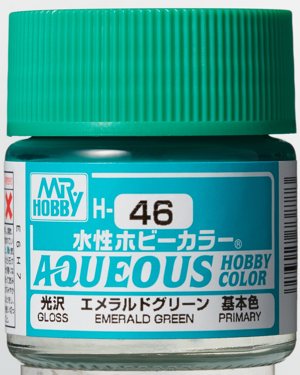 Mr. Aqueous Hobby Color - Emerald Green - H46 - Smaragdgrün